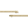 Thumbnail Image 3 of Diamond Rectangle Bar Chain Bracelet 1 ct tw 10K Yellow Gold 7.5&quot;