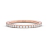 Thumbnail Image 9 of THE LEO Prisma Diamond Wedding Band 1/4 ct tw 14K White Gold