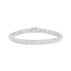 Thumbnail Image 1 of Diamond S-Link Bracelet 1/4 ct tw Sterling Silver 7.25"