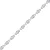 Thumbnail Image 1 of Diamond Cushion Link Bracelet 1 ct tw 10K White Gold 7.5"