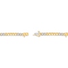 Thumbnail Image 3 of Diamond Curb Chain Bracelet 1/2 ct tw 10K Yellow Gold 7.25&quot;