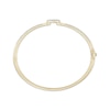 Thumbnail Image 2 of Diamond Ovals Bangle Bracelet 1/2 ct tw 10K Yellow Gold