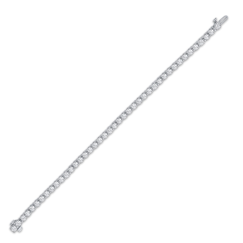 Main Image 2 of Diamond Tennis Bracelet 6 ct tw 14K White Gold 7&quot;