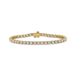 Diamond Tennis Bracelet 6 ct tw 14K Yellow Gold 7&quot;