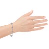 Thumbnail Image 4 of Diamond Scatter Bracelet 3 ct tw 14K White Gold 7&quot;