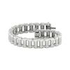 Thumbnail Image 0 of Men's Diamond Bicycle Chain Bracelet 1 ct tw Sterling Silver 8.5"