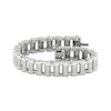 Thumbnail Image 1 of Men's Diamond Bicycle Chain Bracelet 1 ct tw Sterling Silver 8.5&quot;