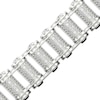 Thumbnail Image 2 of Men's Diamond Bicycle Chain Bracelet 1 ct tw Sterling Silver 8.5&quot;