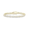 Thumbnail Image 1 of Linked Always Diamond Chain Link Bracelet 1 ct tw 10K Yellow Gold 7&quot;