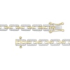 Thumbnail Image 2 of Linked Always Diamond Chain Link Bracelet 1 ct tw 10K Yellow Gold 7&quot;