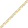 Thumbnail Image 2 of Diamond &quot;XO&quot; Bracelet 1 ct tw 10K Yellow Gold 7&quot;