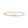 Thumbnail Image 1 of Diamond Tennis Bracelet with Magnetic Clasp 2 ct tw 10K Rose Gold 7&quot;