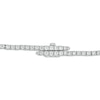 Thumbnail Image 2 of Diamond Tennis Bracelet with Magnetic Clasp 2 ct tw 10K White Gold 7&quot;