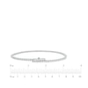 Thumbnail Image 3 of Diamond Tennis Bracelet with Magnetic Clasp 2 ct tw 10K White Gold 7&quot;
