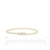 Thumbnail Image 3 of Diamond Tennis Bracelet with Magnetic Clasp 2 ct tw 10K Yellow Gold 7"
