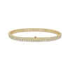 Thumbnail Image 1 of Diamond Two-Row Endless Bracelet with Magnetic Clasp 2 ct tw 10K Yellow Gold 7&quot;
