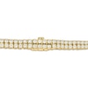 Thumbnail Image 2 of Diamond Two-Row Endless Bracelet with Magnetic Clasp 2 ct tw 10K Yellow Gold 7&quot;
