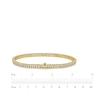 Thumbnail Image 3 of Diamond Two-Row Endless Bracelet with Magnetic Clasp 2 ct tw 10K Yellow Gold 7&quot;