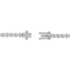Thumbnail Image 3 of Diamond Stacked S-Link Bracelet 3/4 ct tw Sterling Silver 7&quot;