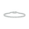 Thumbnail Image 0 of Diamond Link & Bar Bracelet 1 ct tw 10K White Gold 7"