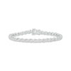 Thumbnail Image 0 of Multi-Diamond Marquise & S-Link Bracelet 1-1/2 ct tw Sterling Silver 7"