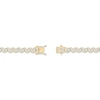 Thumbnail Image 2 of Baguette & Round-Cut Diamond S-Link Bracelet 1-3/4 ct tw 10K Yellow Gold 7"