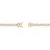 Thumbnail Image 3 of Baguette & Round-Cut Diamond S-Link Bracelet 1-3/4 ct tw 10K Yellow Gold 7&quot;