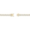 Thumbnail Image 2 of Baguette & Round-Cut Diamond S-Link Bracelet 1-3/4 ct tw 10K Yellow Gold 7"