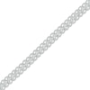 Thumbnail Image 2 of Diamond Vintage-Style Link Bracelet 1/4 ct tw 10K White Gold 7&quot;