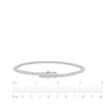 Thumbnail Image 3 of Diamond Tennis Bracelet with Magnetic Clasp 3 ct tw 10K White Gold 7"
