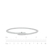 Thumbnail Image 4 of Diamond Tennis Bracelet with Magnetic Clasp 3 ct tw 10K White Gold 7"