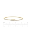 Thumbnail Image 3 of Diamond Tennis Bracelet with Magnetic Clasp 3 ct tw 10K Yellow Gold 7"