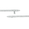 Thumbnail Image 2 of Diamond Tennis Bracelet with Magnetic Clasp 3-3/4 ct tw 10K White Gold 7"
