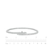 Thumbnail Image 3 of Diamond Tennis Bracelet with Magnetic Clasp 3-3/4 ct tw 10K White Gold 7"