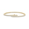 Thumbnail Image 0 of Diamond Tennis Bracelet with Magnetic Clasp 3-3/4 ct tw 10K Yellow Gold 7"