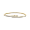 Thumbnail Image 1 of Diamond Tennis Bracelet with Magnetic Clasp 3-3/4 ct tw 10K Yellow Gold 7&quot;