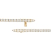 Thumbnail Image 3 of Diamond Tennis Bracelet with Magnetic Clasp 3-3/4 ct tw 10K Yellow Gold 7&quot;