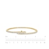 Thumbnail Image 4 of Diamond Tennis Bracelet with Magnetic Clasp 3-3/4 ct tw 10K Yellow Gold 7&quot;