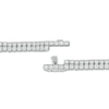 Thumbnail Image 2 of Diamond Double-Row Endless Bracelet with Magnetic Clasp 4 ct tw 10K White Gold 7"