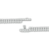 Thumbnail Image 3 of Diamond Double-Row Endless Bracelet with Magnetic Clasp 4 ct tw 10K White Gold 7&quot;