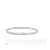 Thumbnail Image 4 of Diamond Double-Row Endless Bracelet with Magnetic Clasp 4 ct tw 10K White Gold 7&quot;