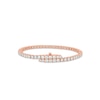 Thumbnail Image 1 of Diamond Tennis Bracelet with Magnetic Clasp 5 ct tw 10K Rose Gold 7&quot;