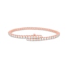Thumbnail Image 1 of Diamond Tennis Bracelet with Magnetic Clasp 6 ct tw 10K Rose Gold 7&quot;