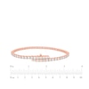 Thumbnail Image 4 of Diamond Tennis Bracelet with Magnetic Clasp 6 ct tw 10K Rose Gold 7&quot;