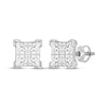Thumbnail Image 0 of Men's Lab-Created Diamonds by KAY Quad Square-Cut Stud Earrings 1 ct tw 10K White Gold