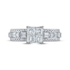Thumbnail Image 3 of Now + Forever Princess-Cut Diamond Quad Engagement Ring 1-1/2 ct tw 14K White Gold