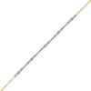 Thumbnail Image 2 of Memories Moments Magic Three-Stone Diamond Bracelet 1 ct tw 10K Yellow Gold 7&quot;