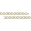 Thumbnail Image 2 of Men's Diamond Multi-Row Link Bracelet 1 ct tw 10K Yellow Gold 8.5&quot;