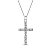 Thumbnail Image 1 of Cross Necklace Solid Stainless Steel 24&quot;
