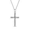 Thumbnail Image 3 of Cross Necklace Solid Stainless Steel 24&quot;